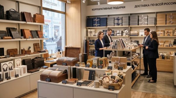 Ассортимент брендированной продукции и корпоративных подарков с логотипом для партнеров и сотрудников с доставкой по России