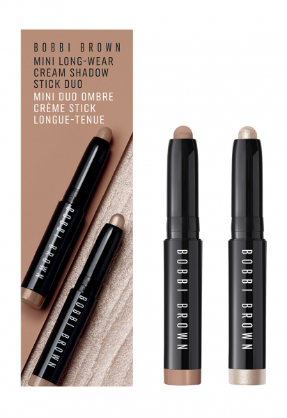 Bobbi Brown Mini Long-Wear Cream Shadow Stick Duo Набор устойчивых кремовых теней для век в мини-формате