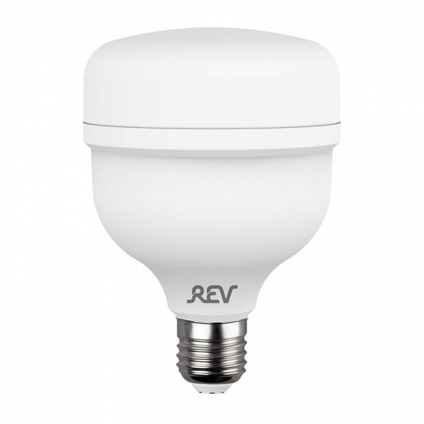 Лампа светодиодная REV 30 Вт E27 цилиндр T100 6500К холодный белый свет 180-240 В прозрачная