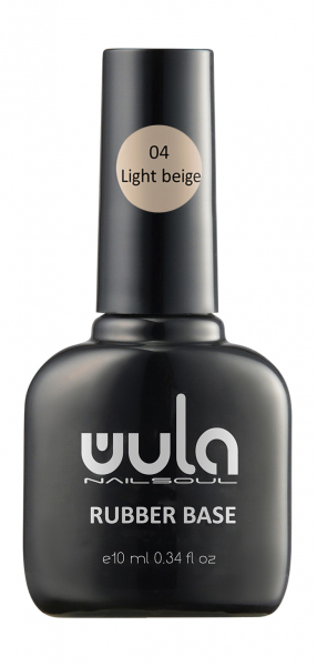Wula Nailsoul Rubber Camouflage Base Каучуковая камуфлирующая база для гель-лака | 4 светло-бежевый